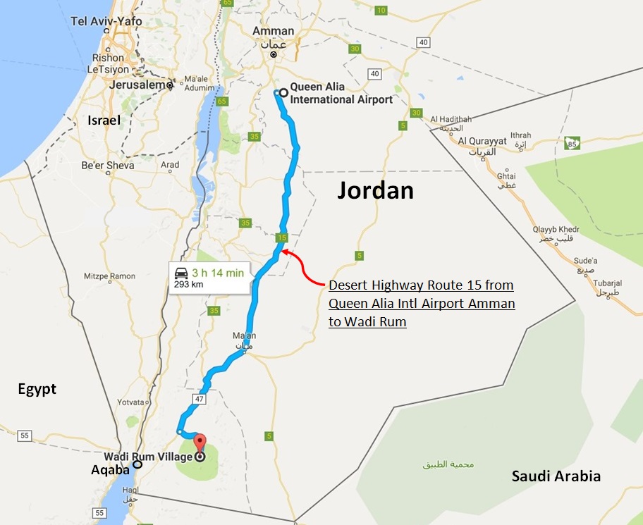 taxi from aqaba to wadi rum